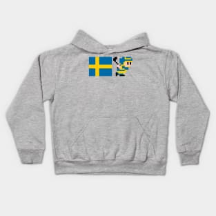 Ice Hockey - Sweden Kids Hoodie